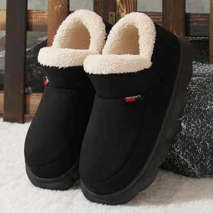 Bottines Femme Hiver Confortable en Peluche