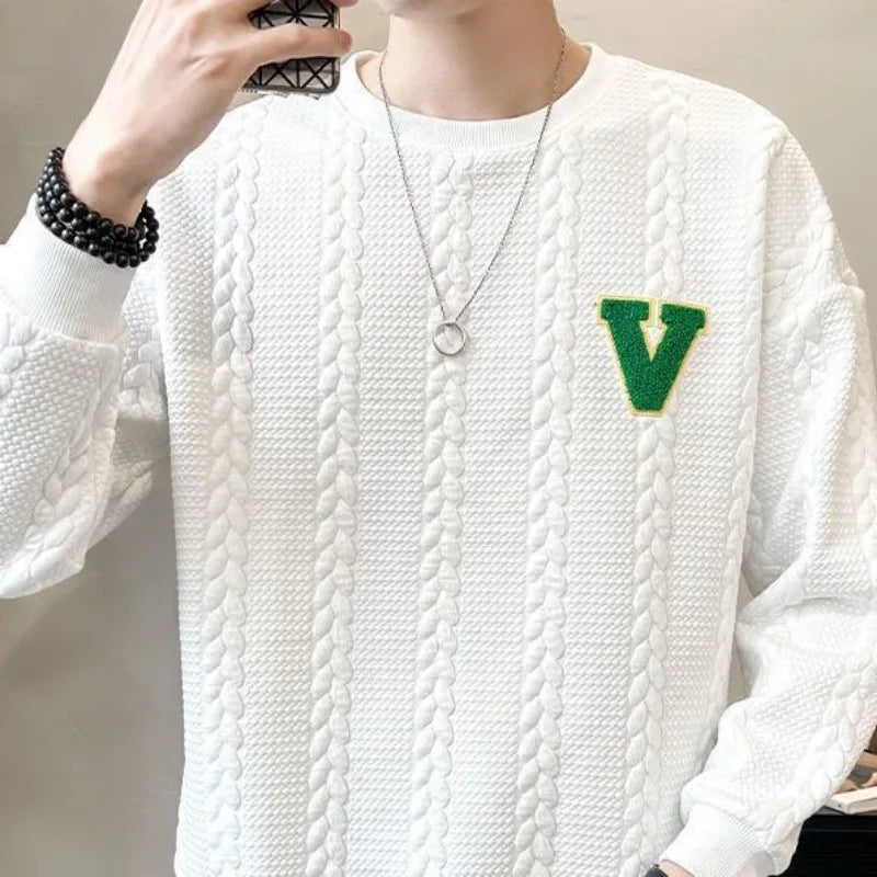 Sweat à Capuche Grand Format avec Logo pour Homme Plus Size - LuxeStyle