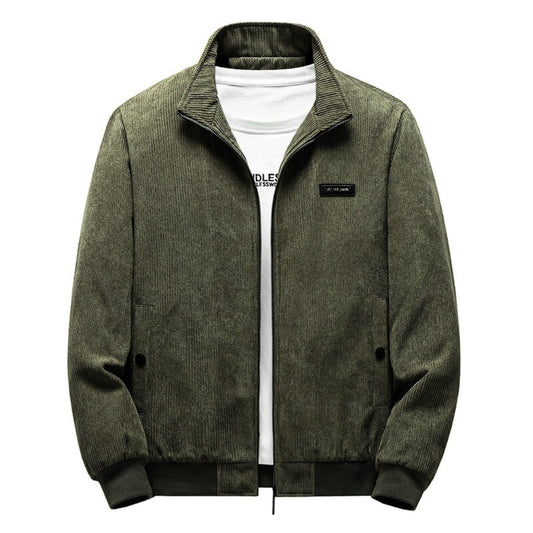 Veste Velours Élégante Homme Vert Foncé - LuxeStyle