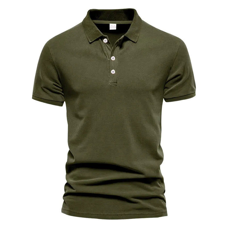 Polo Homme Décontracté Manche Courte