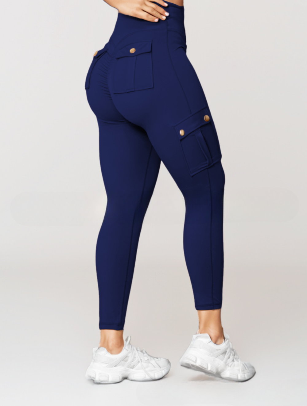 Pantalon Femme Haut de Gamme avec Poches et Coupe Détendue
