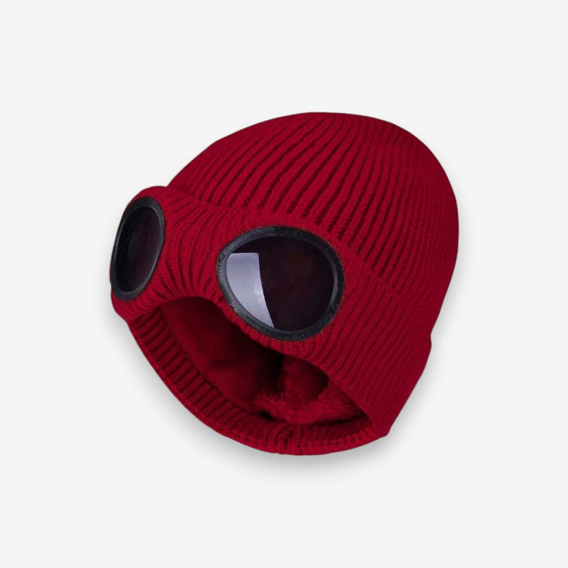 Bonnet Tricoté Sport avec Visière Intégrée