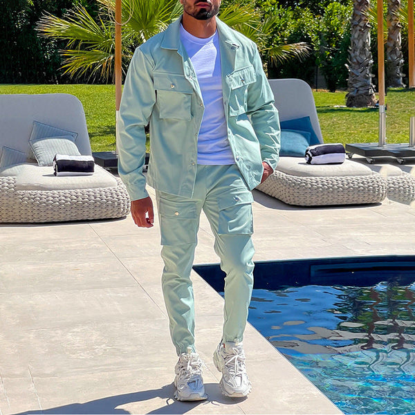 Tenue Décontractée Homme avec Chemise et Pantalon
