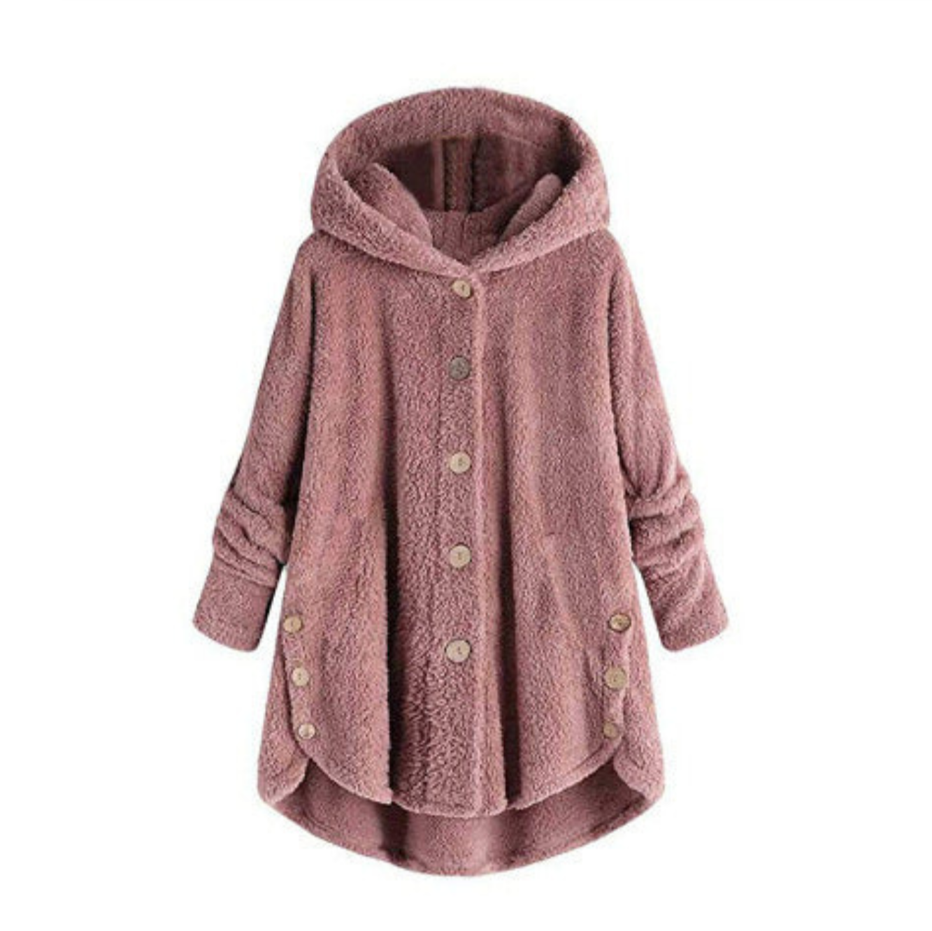 Parka Hiver Féminin Douillet avec Capuche