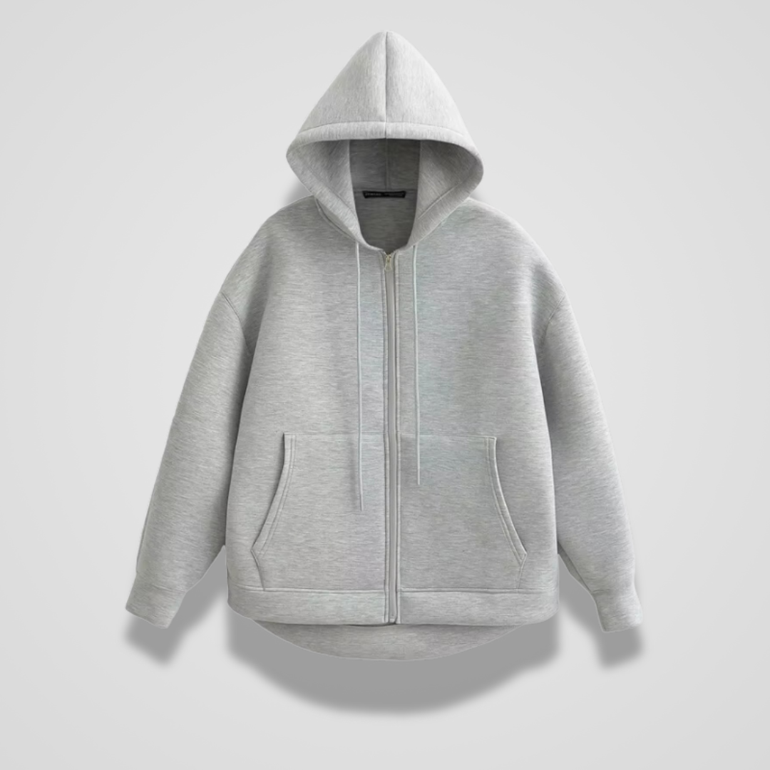 Sweat à capuche Oversize Confortable avec Poches Doubles