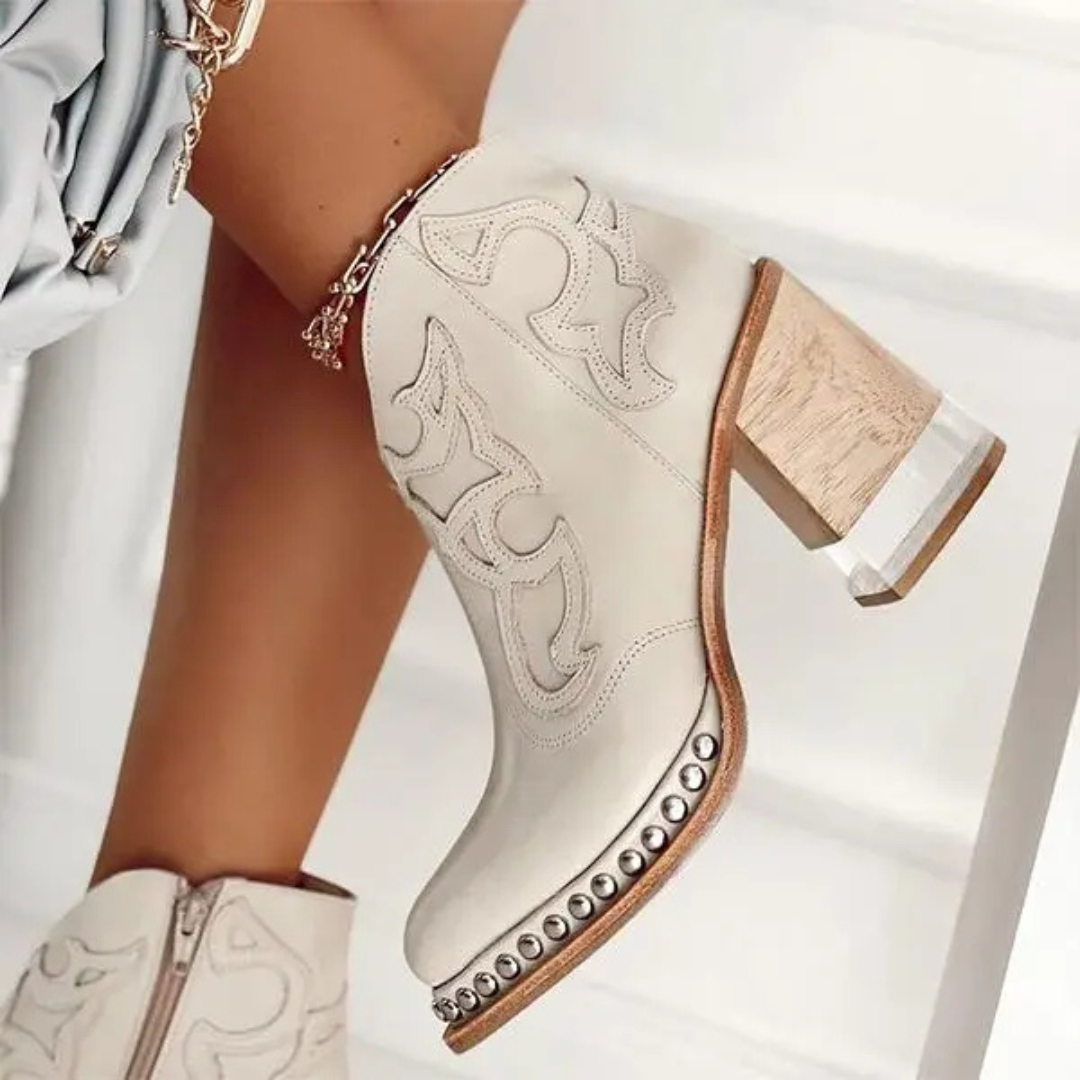 Bottes Hauts Talons Élégantes Féminines - LuxeStyle