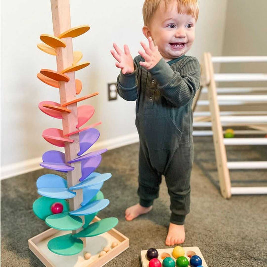 Arbre Sonore Ludique pour Enfants avec Billes et Effets Sonores - LuxeStyle