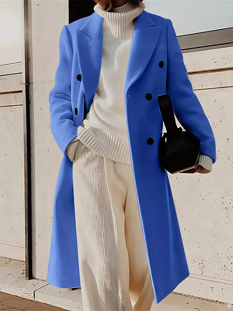 Manteau Femme Élégant - Trench Cachemire Chic et Raffiné