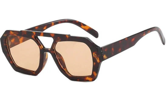Lunettes de Soleil Femmes Élégantes Carrées avec Protection UV