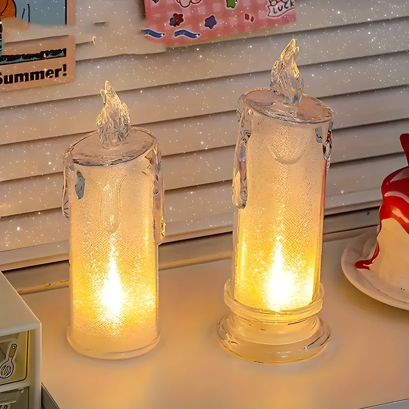 Bougie LED Chaude et Intime