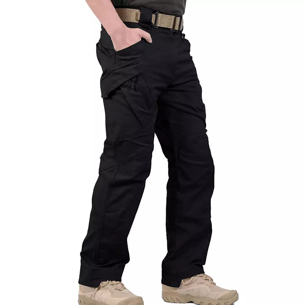 Pantalon Cargo Robuste pour Homme - Pantalon Tactique Confortable avec Poches Multiples