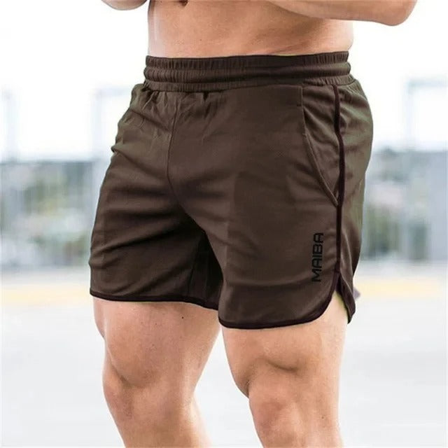 Short de sport homme pourpre confort