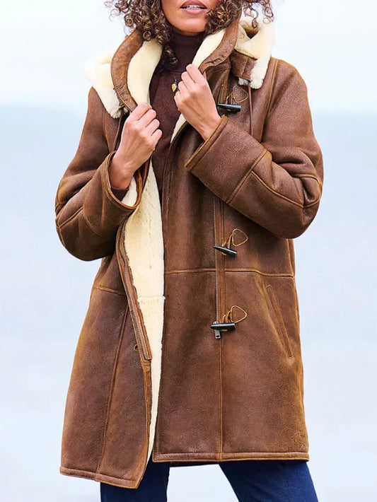 Manteau Femme Hiver Douillet et Chic à Capuche - LuxeStyle