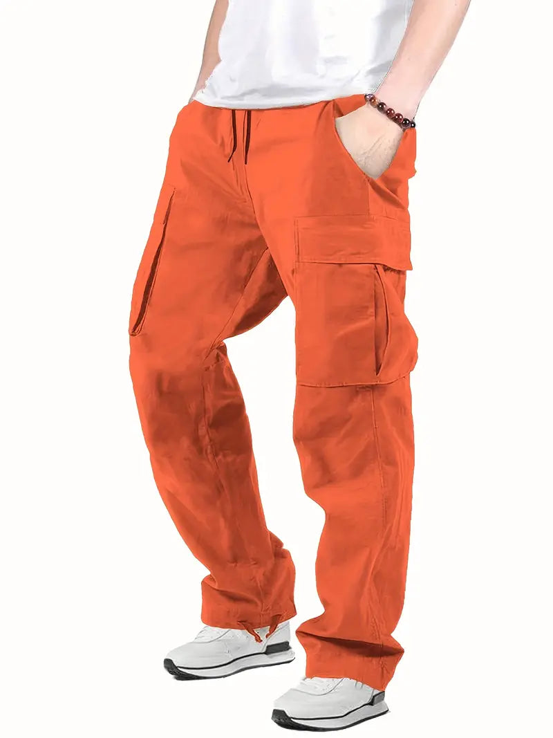 Pantalon Outdoor Relax pour Homme - Couleur Unie et Confortable