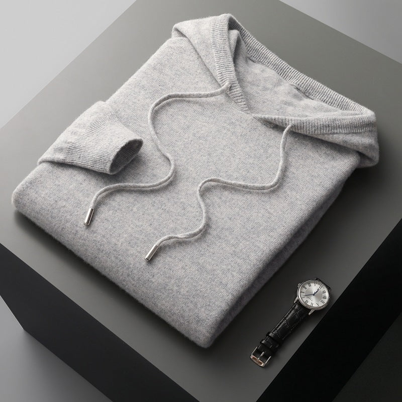 Sweat à capuche doux en laine pour un confort exceptionnel