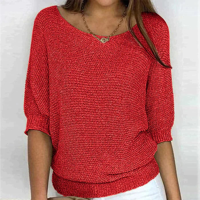 Pull Femme Col Rond Classique