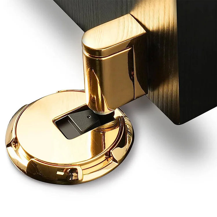 Butoir de Porte Design et Résistant avec Finition Chromée Élégante - LuxeStyle
