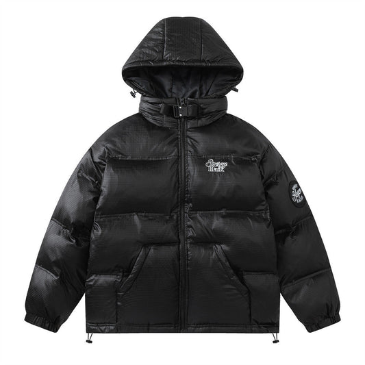 Veste Hiver Épaisse au Col Réversible pour Homme - LuxeStyle