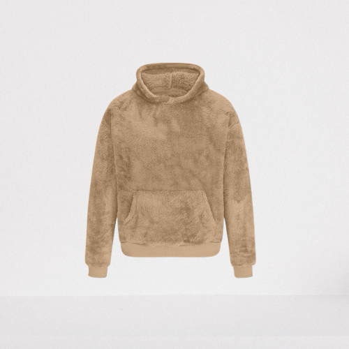 Sweat à capuche doux et chaud pour femme