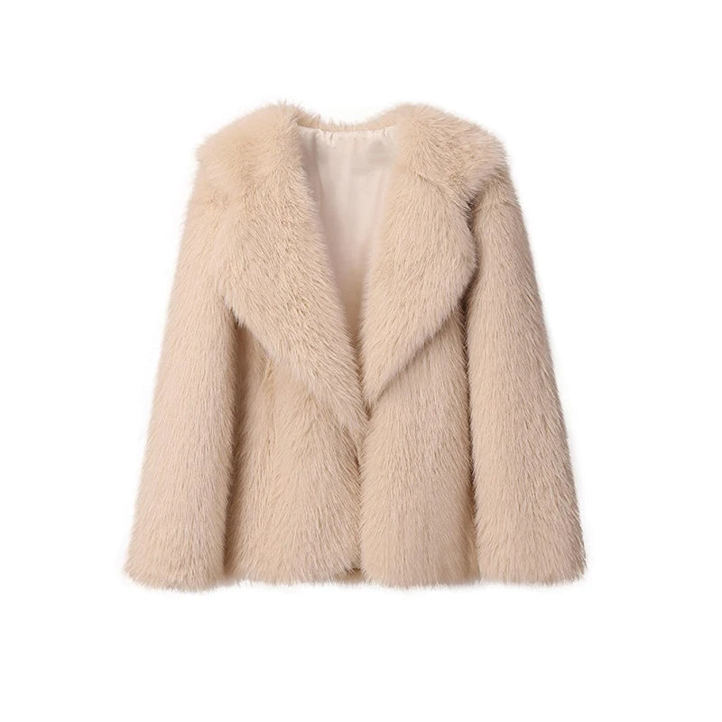 Manteau Femme Hiver Élégant avec Fermeture Cachée