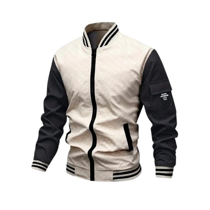 Veste Homme Sport Chic Contrastée
