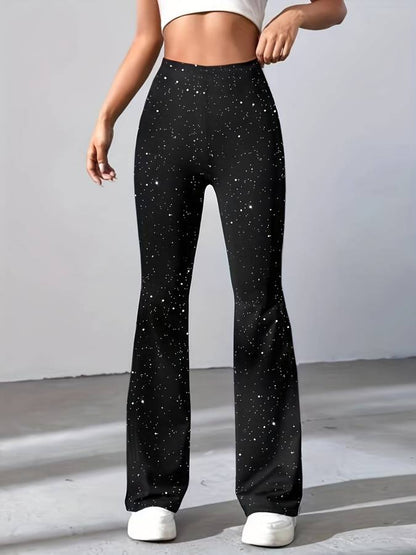 Pantalon Large Élégant pour Femme | Parfait pour Soirées Glamour