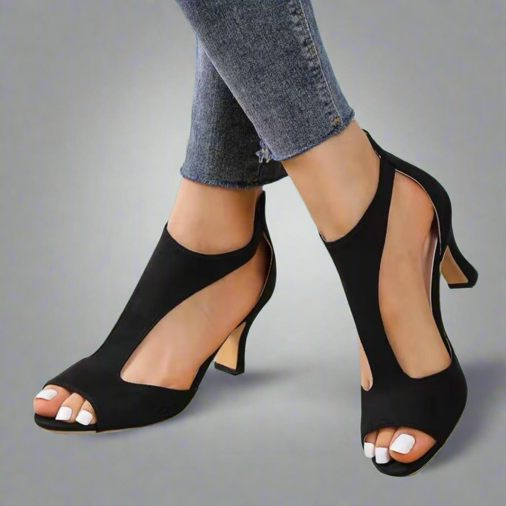 Sandales Élégantes Haut Talon pour Femmes - LuxeStyle