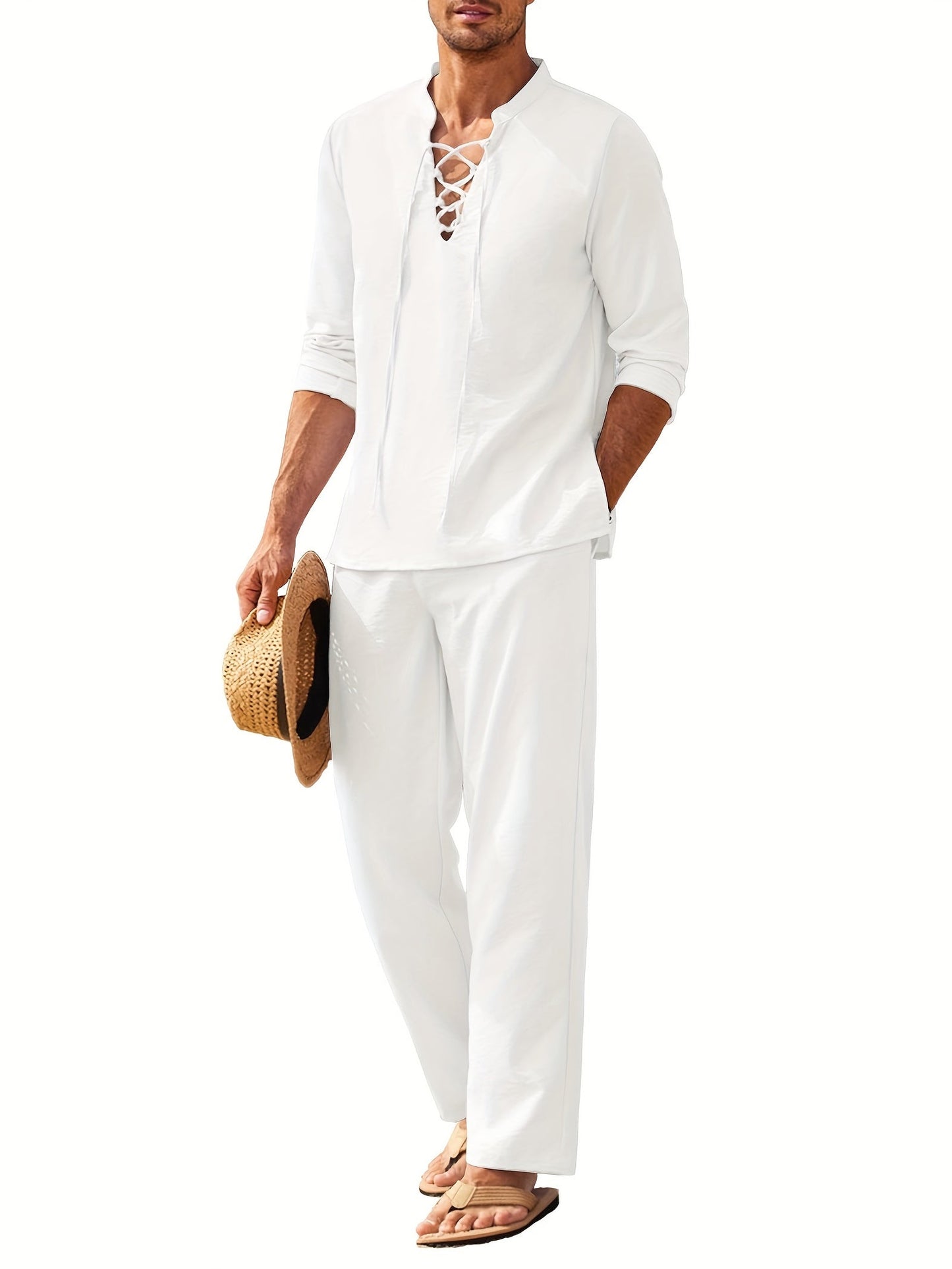 Chemise Homme Noir à Manches Longues Col Chemise
