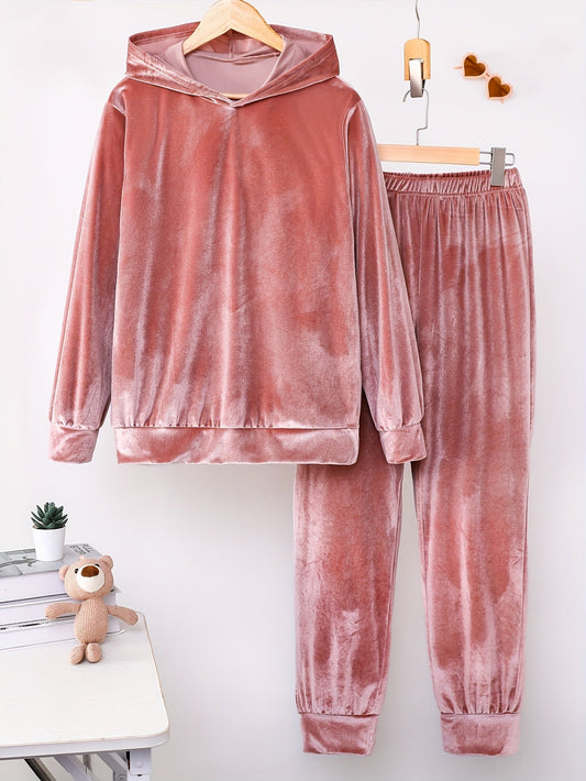 Tenue de Sport Femme Confortable avec Pantalon et Sweat à Capuche - LuxeStyle