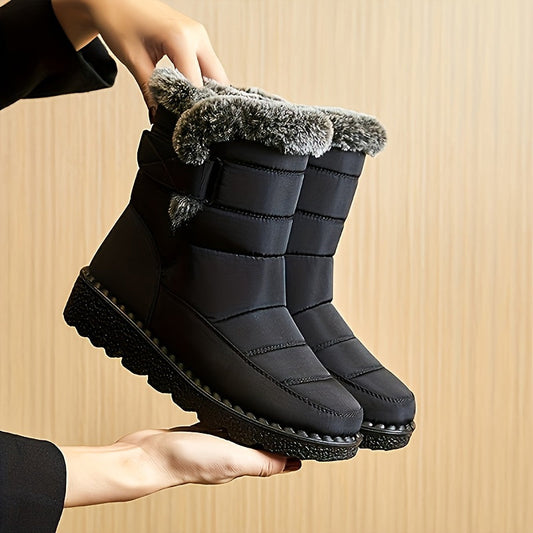 Bottes Hiver Femmes Imperméables et Confortables - LuxeStyle