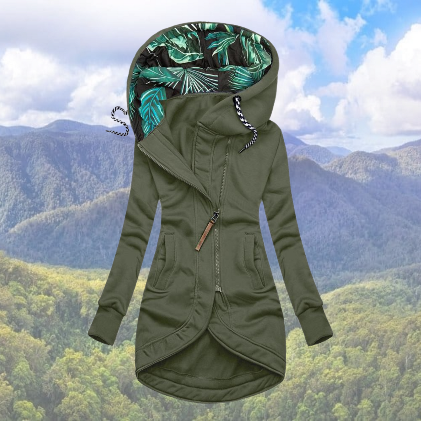 Manteau Femme Hiver Long Capuche