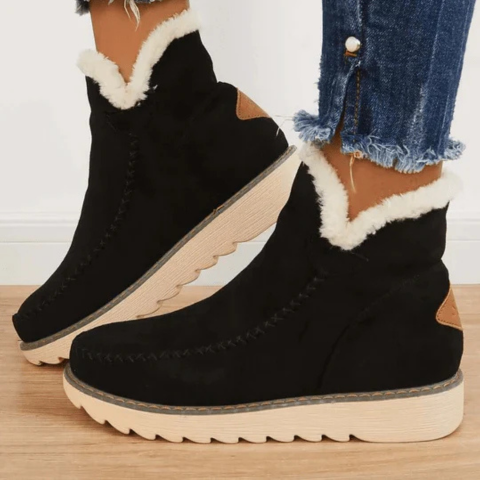 Bottes Femme Hiver Fourrure Synthétique - LuxeStyle