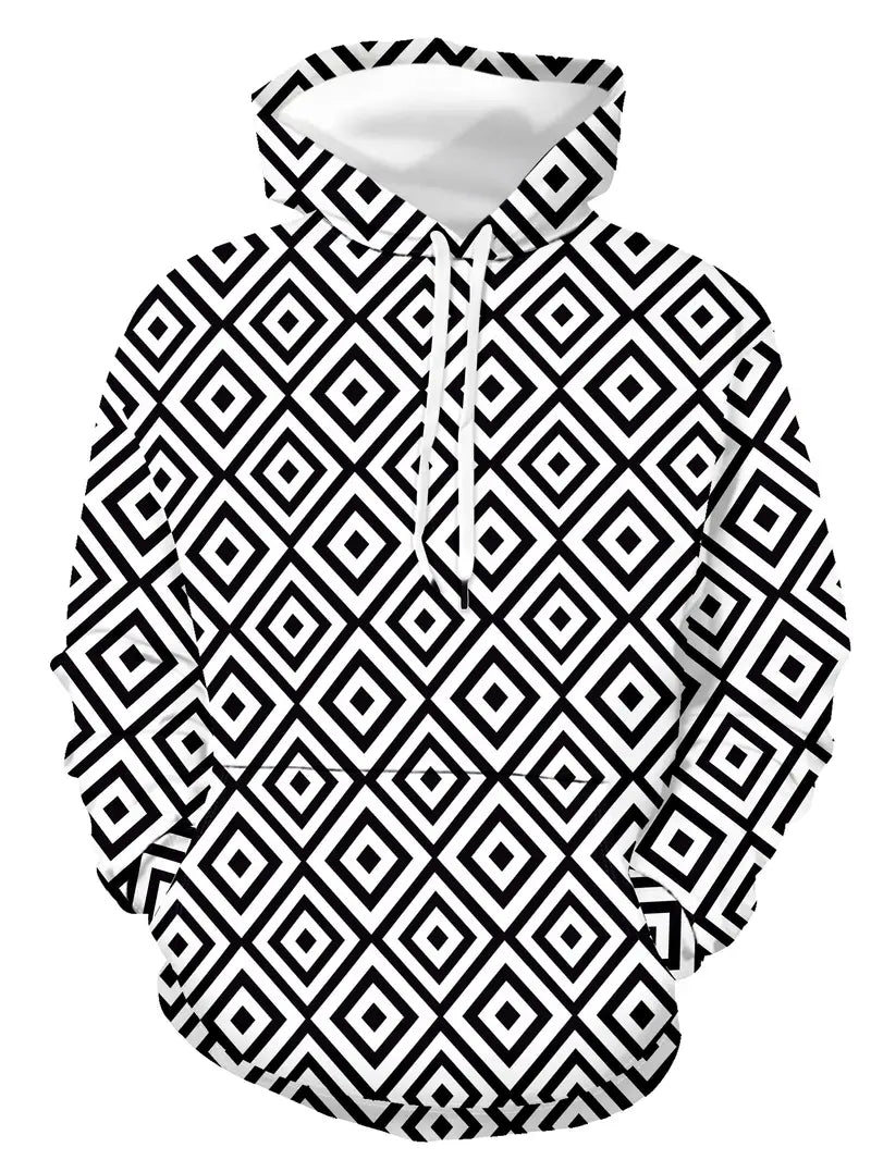 Sweat à Capuche Graphique Sport pour Homme - LuxeStyle