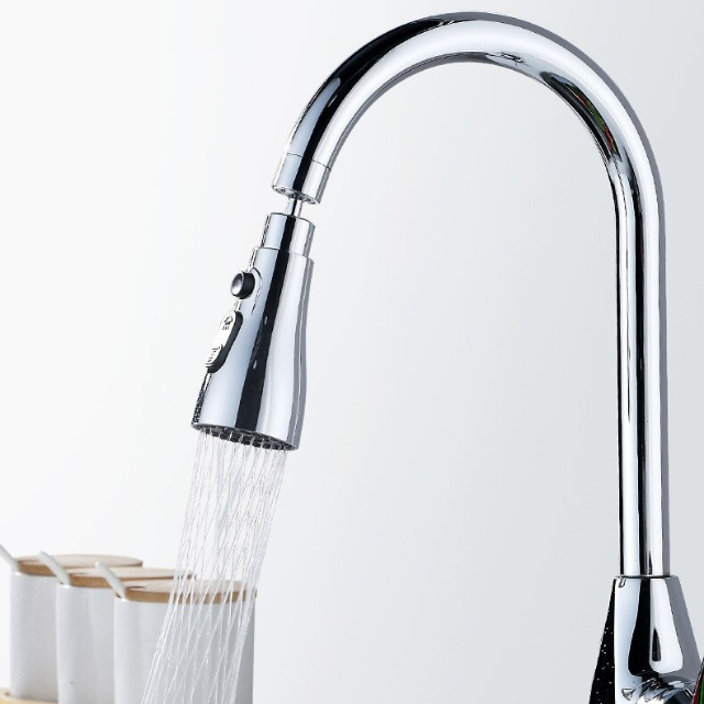 Tête de pulvérisation rotative universelle pour évier - LuxeStyle