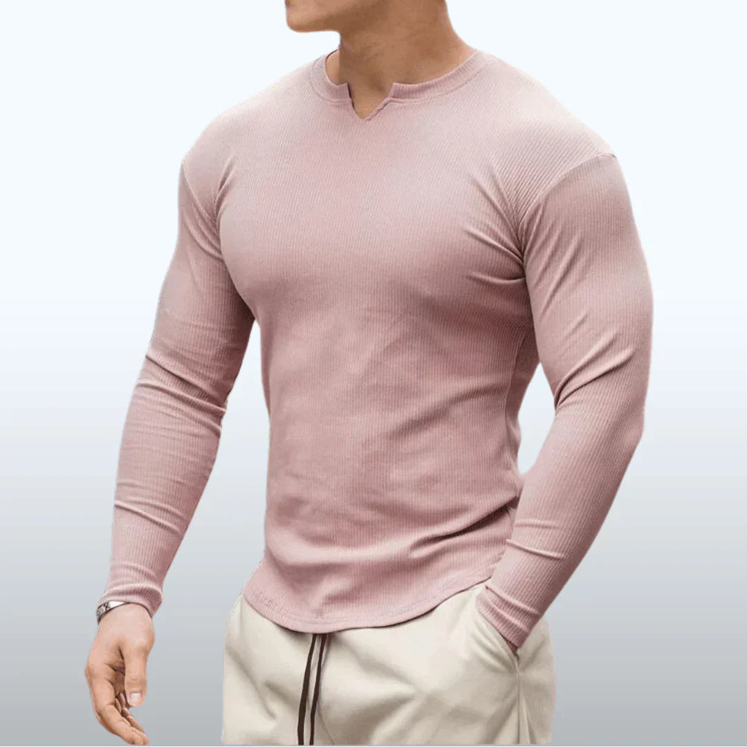 Chemise Homme Manches Longues Élégante Quotidienne