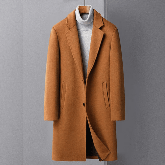 Manteau Hiver Homme À Boutons Long - LuxeStyle
