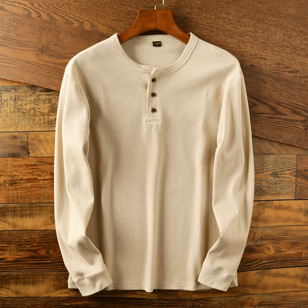 Pull Coton Classique Homme Manches Longues