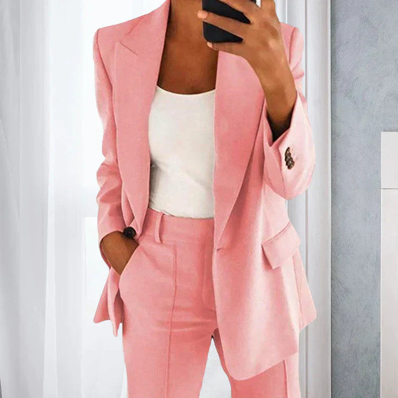 Costume Femme Bleu Marine, Tenue Travail Chic