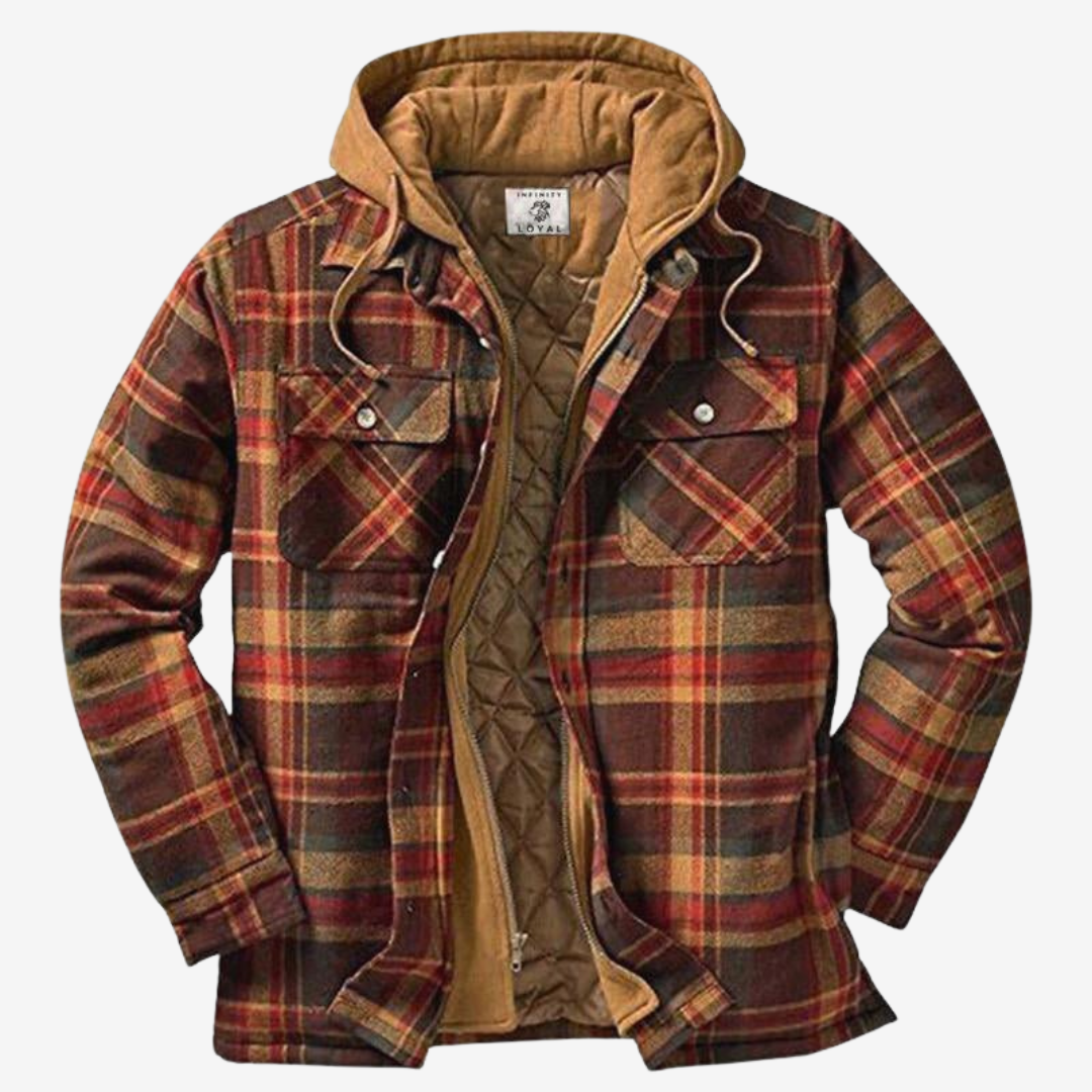 Veste à capuche robuste et élégante pour homme