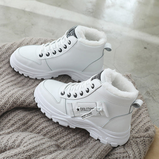 Bottes Hiver Féminines – Chaussures Neige Chaudes et Sûres - LuxeStyle