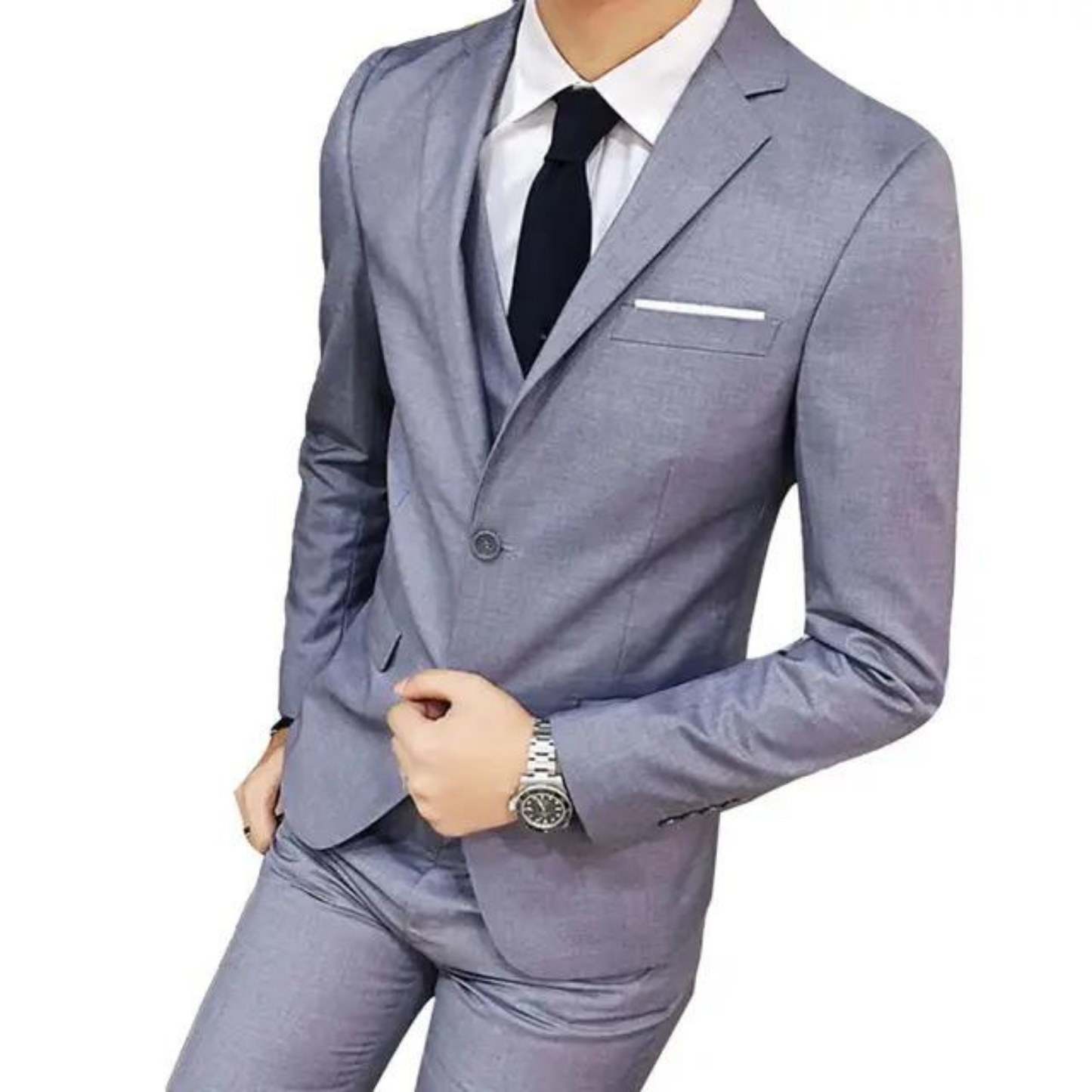 Costume Mariage Élégant 3 Pièces Pour Homme