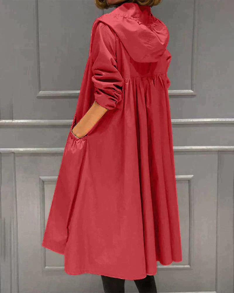 Manteau de Pluie Femme Élégant et Léger