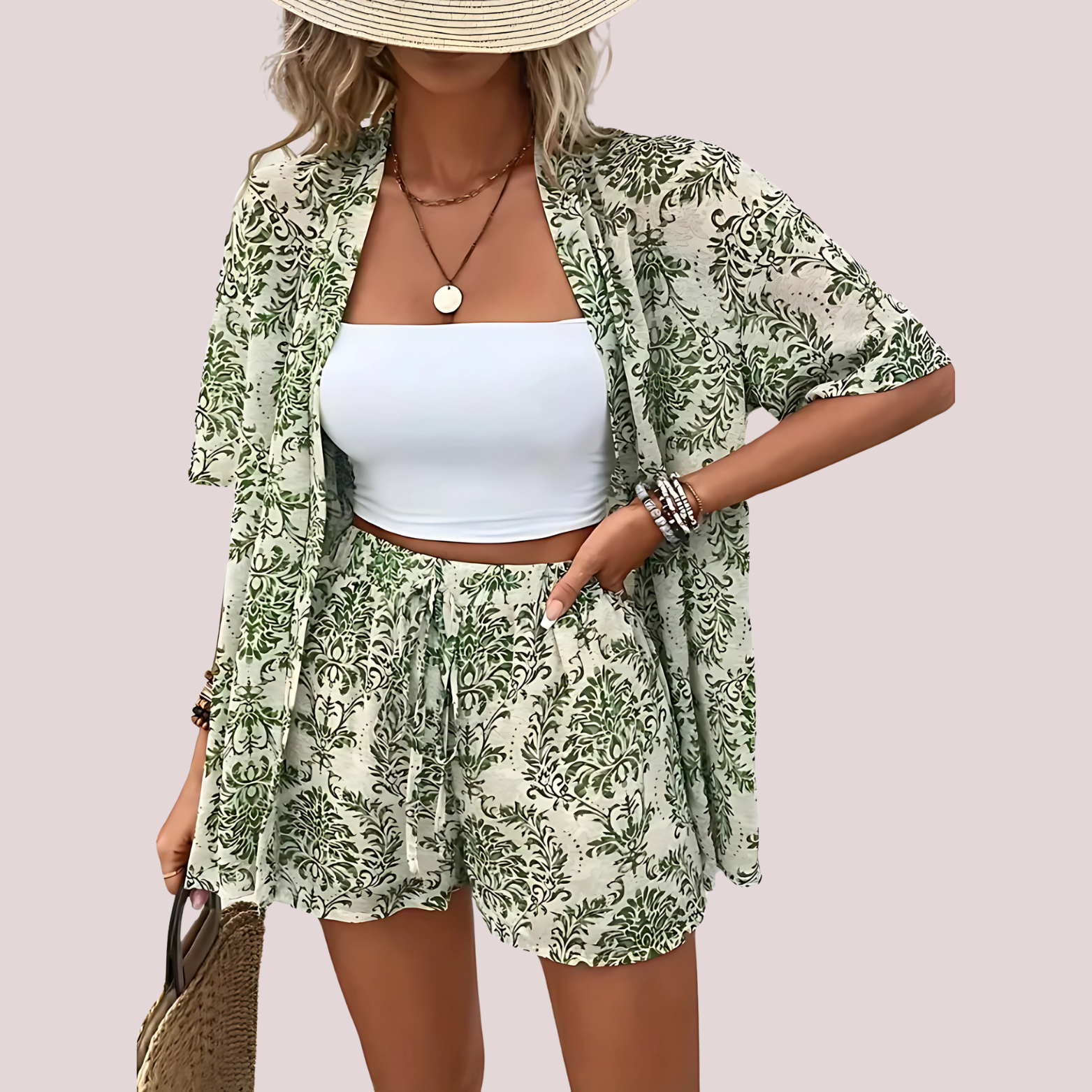 Maillot Deux Pièces Été pour Femme Doux et Léger - LuxeStyle