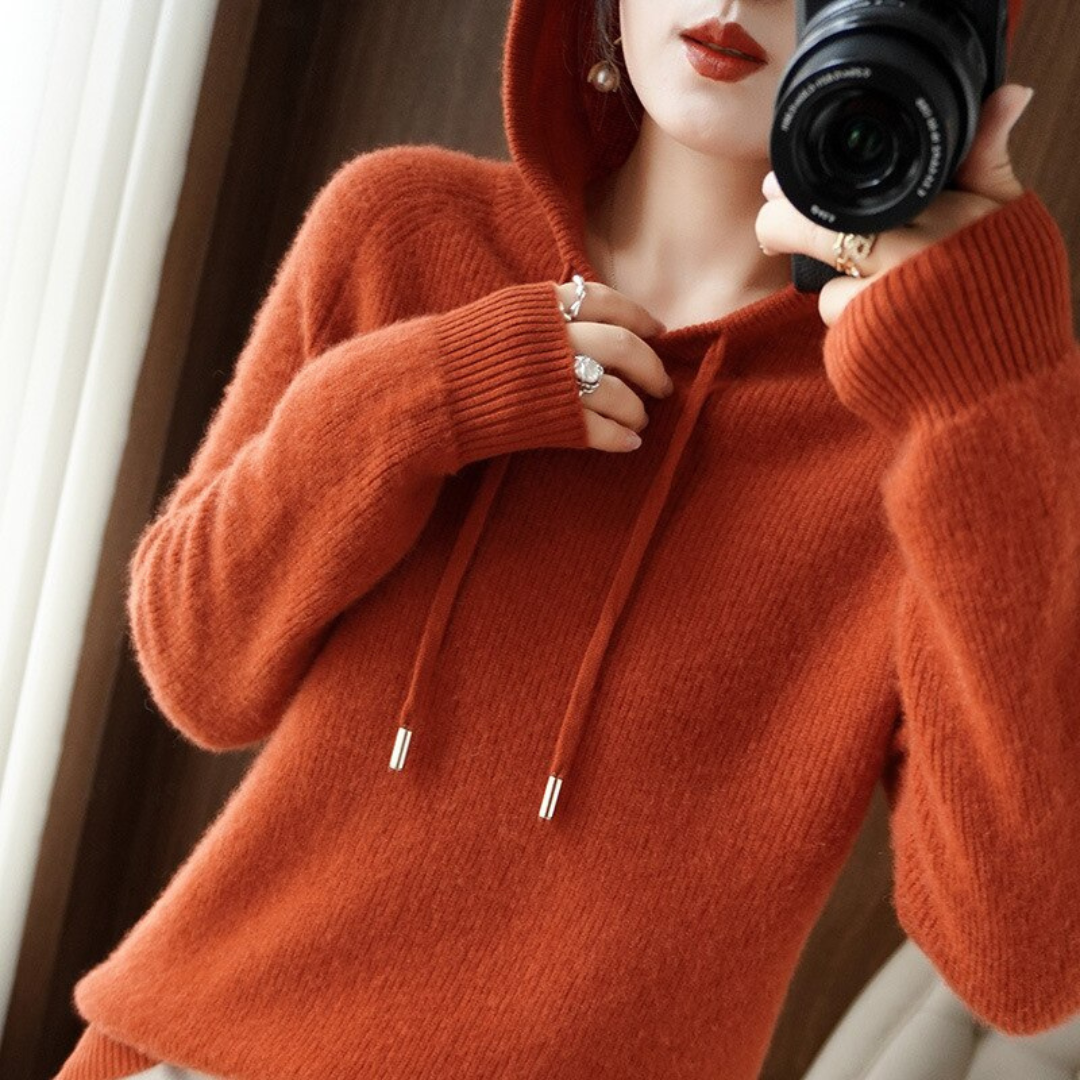Sweat à Capuche Femme Hiver Douillet