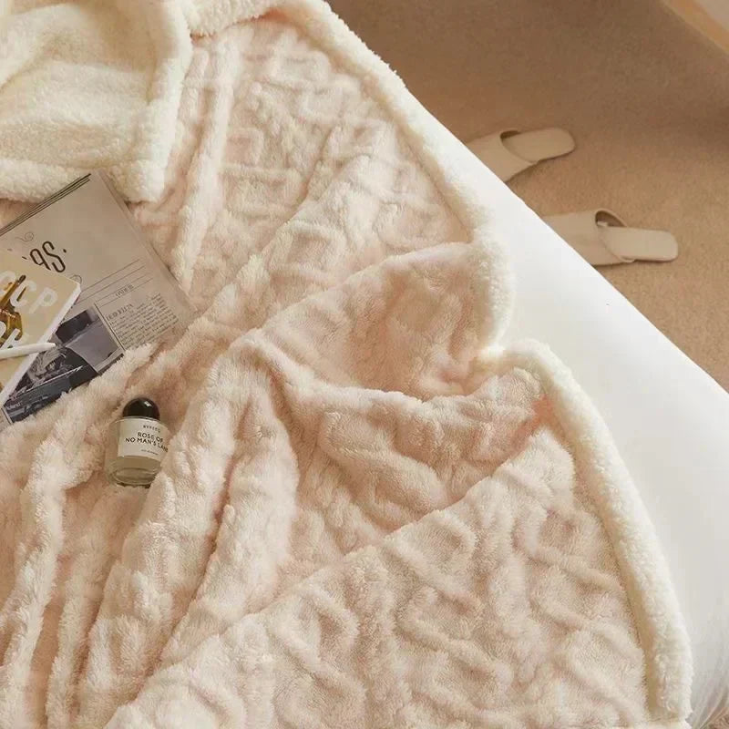 Couverture Hiver Douillet Femmes Élégante