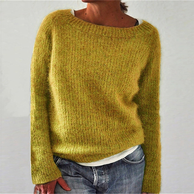 Pull Tricot Femmes Élégant Quotidien