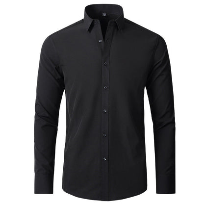 Chemise Homme Confort Manches Longues Élégante