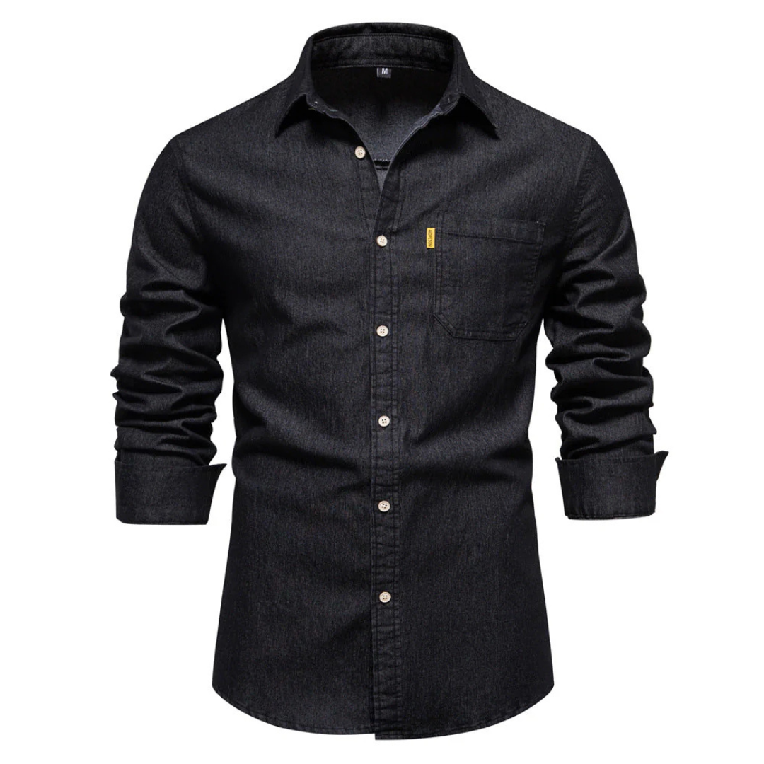 Chemise Homme Classique à Manches Longues - luxestyle