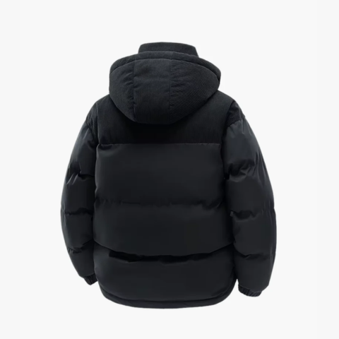 Veste hivernale pour homme à capuche polaire - LuxeStyle