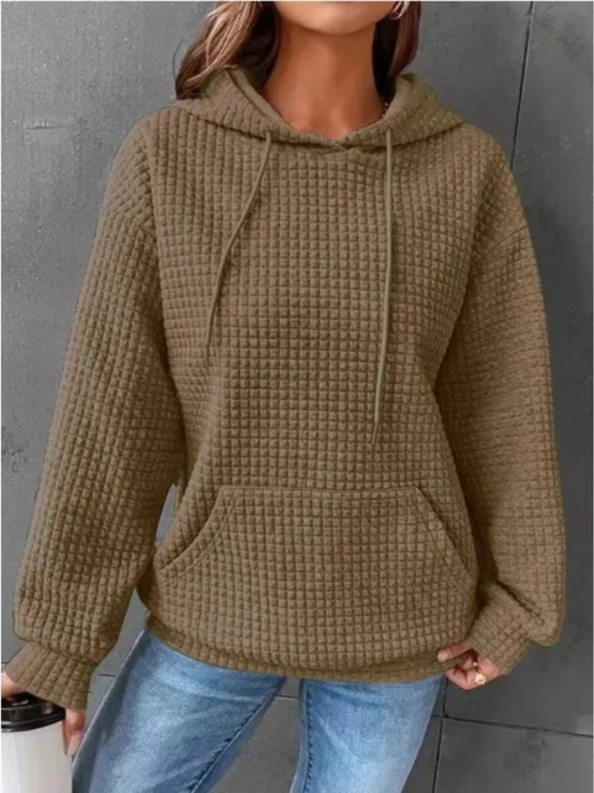 Sweat Capuche Douillet Féminin Hiver